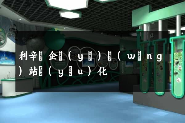利辛縣企業(yè)網(wǎng)站優(yōu)化