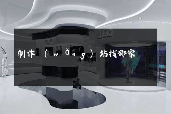 制作網(wǎng)站找哪家