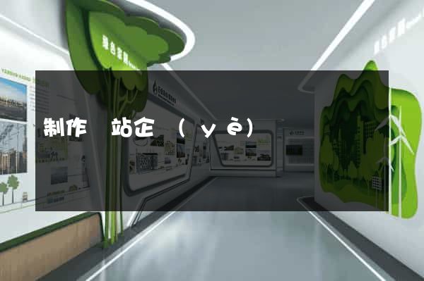 制作網站企業(yè)