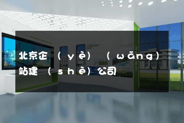 北京企業(yè)網(wǎng)站建設(shè)公司
