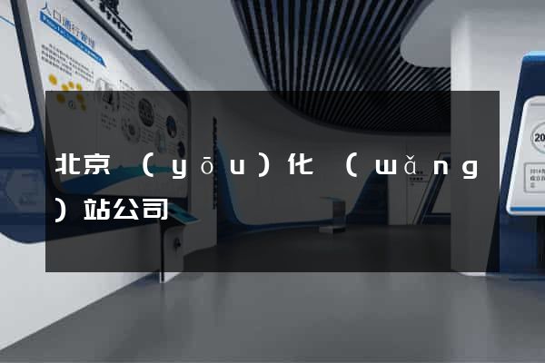 北京優(yōu)化網(wǎng)站公司