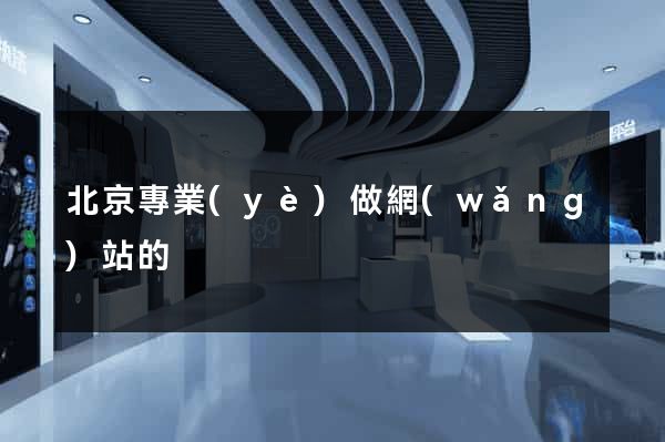 北京專業(yè)做網(wǎng)站的