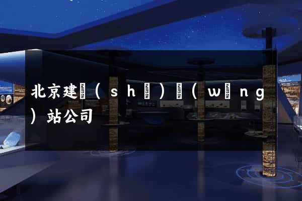 北京建設(shè)網(wǎng)站公司