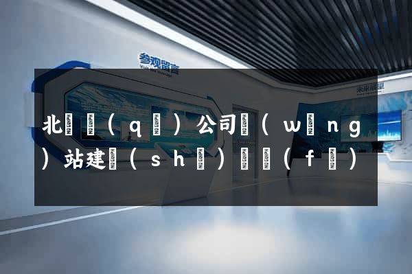 北侖區(qū)公司網(wǎng)站建設(shè)開發(fā)