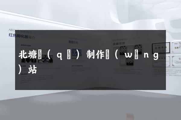 北塘區(qū)制作網(wǎng)站