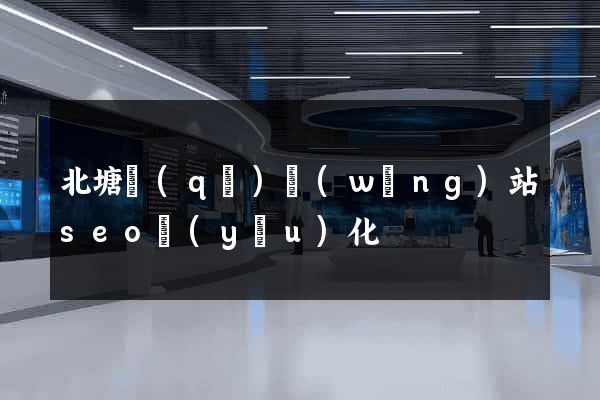 北塘區(qū)網(wǎng)站seo優(yōu)化