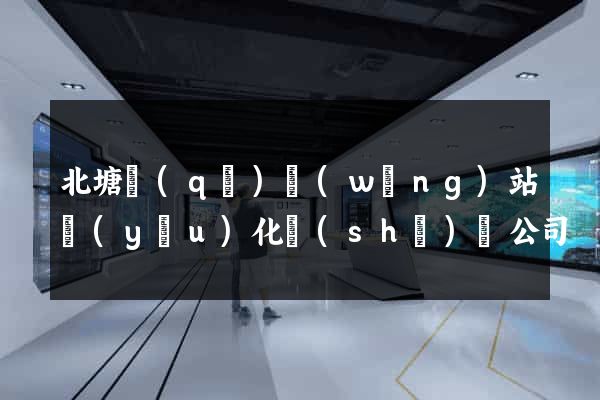 北塘區(qū)網(wǎng)站優(yōu)化設(shè)計公司