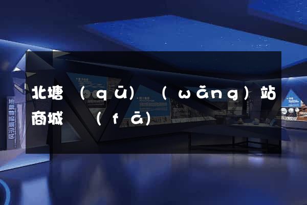 北塘區(qū)網(wǎng)站商城開發(fā)