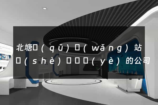 北塘區(qū)網(wǎng)站設(shè)計專業(yè)的公司