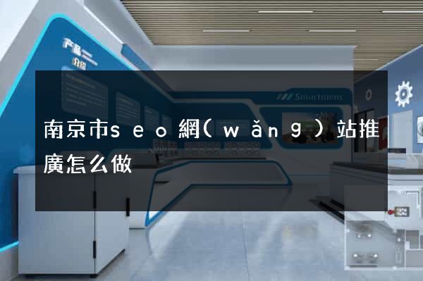 南京市seo網(wǎng)站推廣怎么做