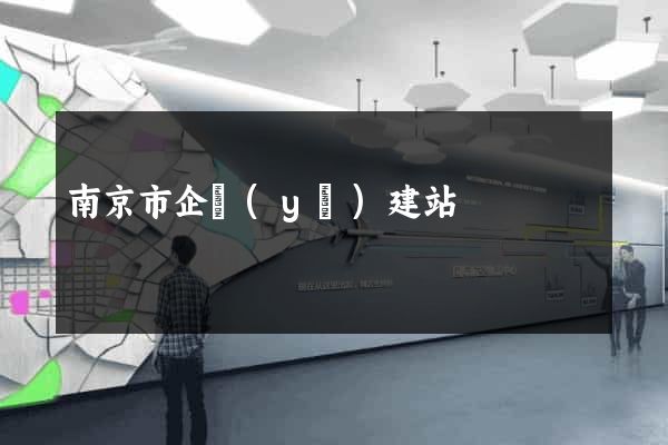 南京市企業(yè)建站