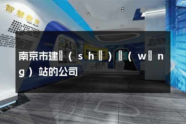南京市建設(shè)網(wǎng)站的公司