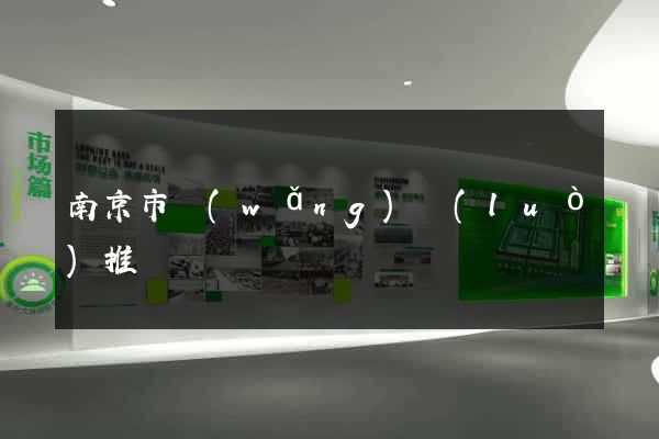南京市網(wǎng)絡(luò)推廣