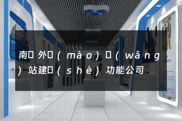 南寧外貿(mào)網(wǎng)站建設(shè)功能公司