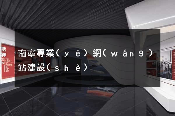 南寧專業(yè)網(wǎng)站建設(shè)