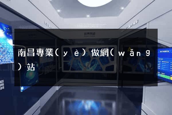 南昌專業(yè)做網(wǎng)站