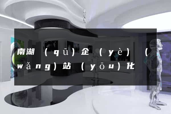 南湖區(qū)企業(yè)網(wǎng)站優(yōu)化