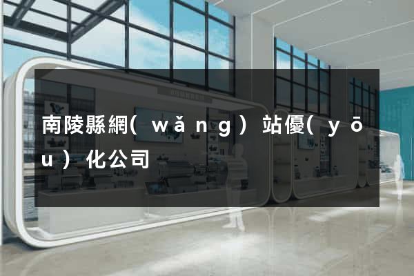 南陵縣網(wǎng)站優(yōu)化公司
