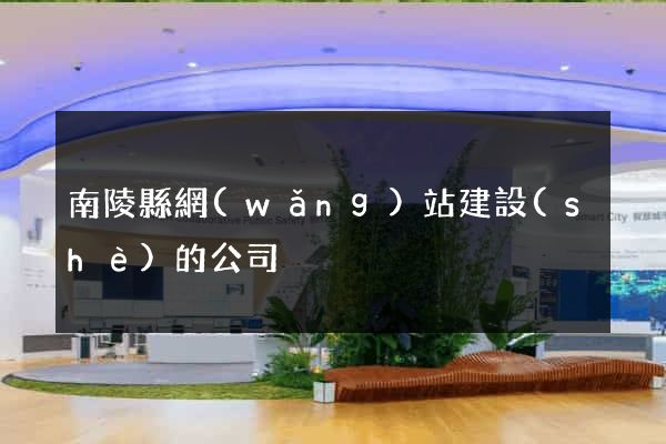南陵縣網(wǎng)站建設(shè)的公司