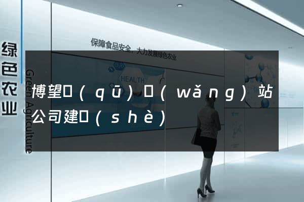 博望區(qū)網(wǎng)站公司建設(shè)