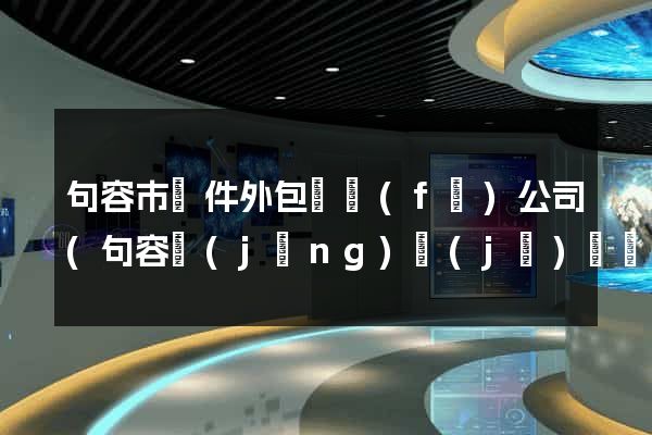 句容市軟件外包開發(fā)公司(句容經(jīng)濟(jì)開發(fā)區(qū)有些公司)