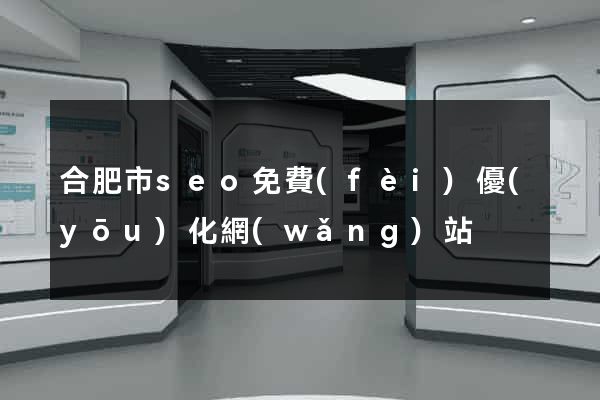 合肥市seo免費(fèi)優(yōu)化網(wǎng)站