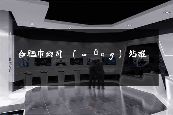 合肥市公司網(wǎng)站推廣