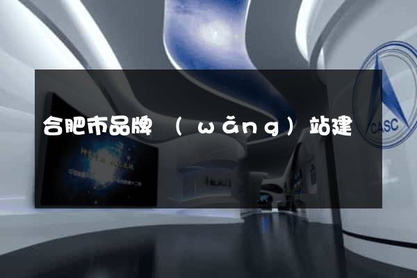 合肥市品牌網(wǎng)站建設