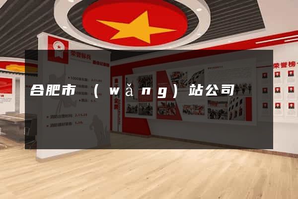 合肥市網(wǎng)站公司