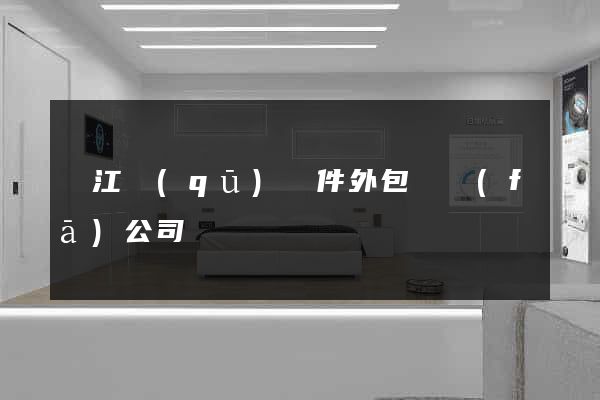 吳江區(qū)軟件外包開發(fā)公司