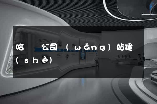 哈爾濱公司網(wǎng)站建設(shè)