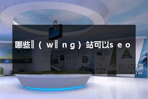 哪些網(wǎng)站可以seo