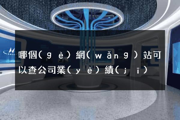 哪個(gè)網(wǎng)站可以查公司業(yè)績(jī)