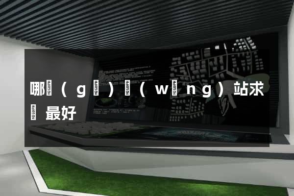 哪個(gè)網(wǎng)站求職最好