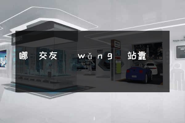 哪個交友網(wǎng)站靠譜