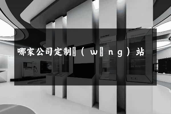 哪家公司定制網(wǎng)站