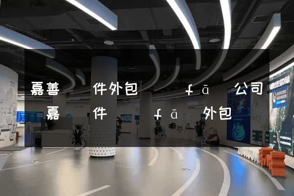 嘉善縣軟件外包開發(fā)公司(嘉興軟件開發(fā)外包)