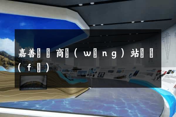 嘉善縣電商網(wǎng)站開發(fā)