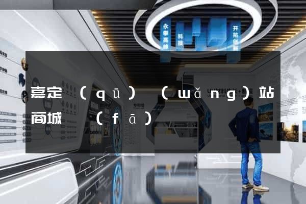 嘉定區(qū)網(wǎng)站商城開發(fā)