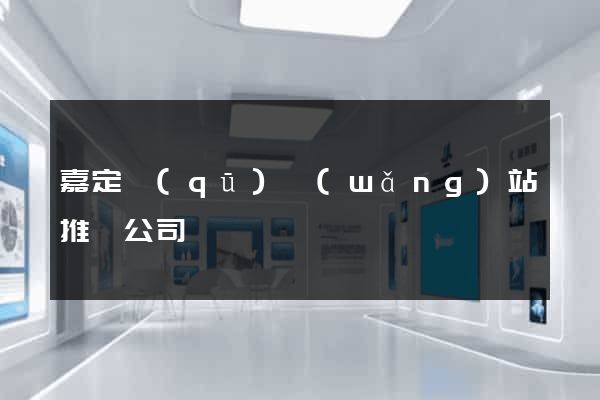 嘉定區(qū)網(wǎng)站推廣公司