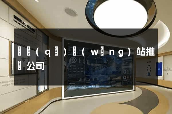 園區(qū)網(wǎng)站推廣公司