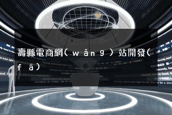 壽縣電商網(wǎng)站開發(fā)