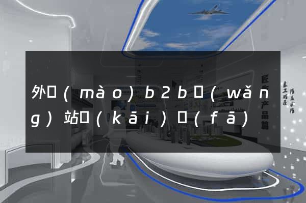外貿(mào)b2b網(wǎng)站開(kāi)發(fā)
