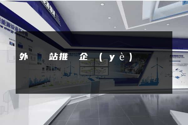 外貿網站推廣企業(yè)
