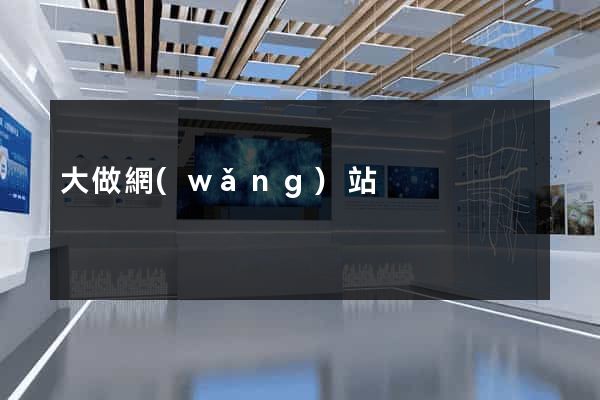 大做網(wǎng)站