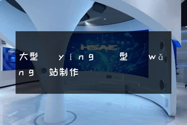 大型營(yíng)銷型網(wǎng)站制作