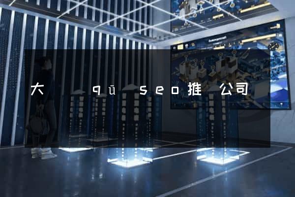 大觀區(qū)seo推廣公司