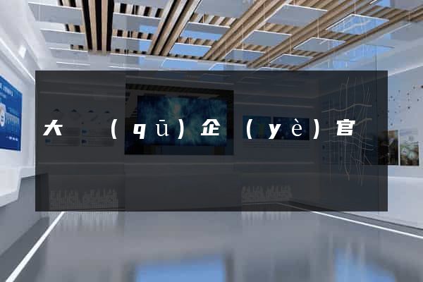 大觀區(qū)企業(yè)官網設計