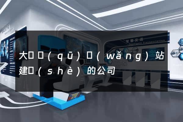 大觀區(qū)網(wǎng)站建設(shè)的公司