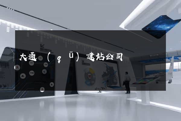 大通區(qū)建站公司